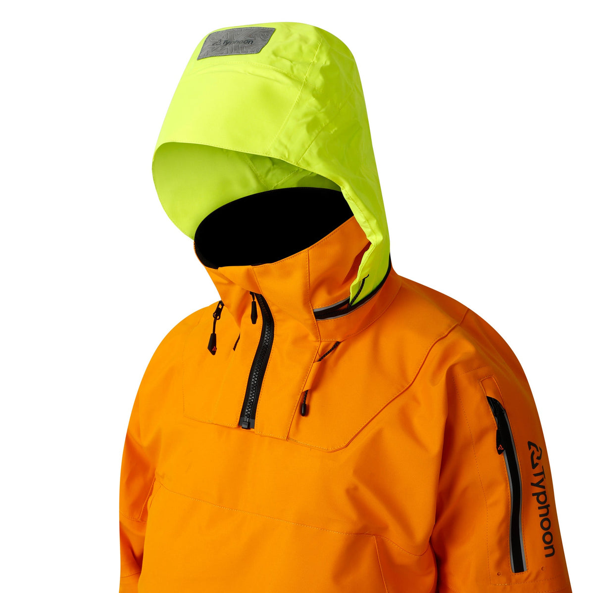 Typhoon Sea Kayak HE Drysuit & Undersuit | Con-Zip |- Tangerine/Grey