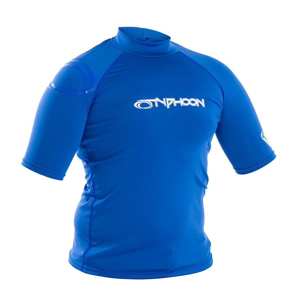 Typhoon Junior Fintra Short Sleeve Rashguard - Black