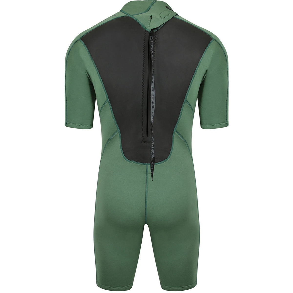 Typhoon Storm3 3/2mm Shorty Wetsuit - Myrtle Green