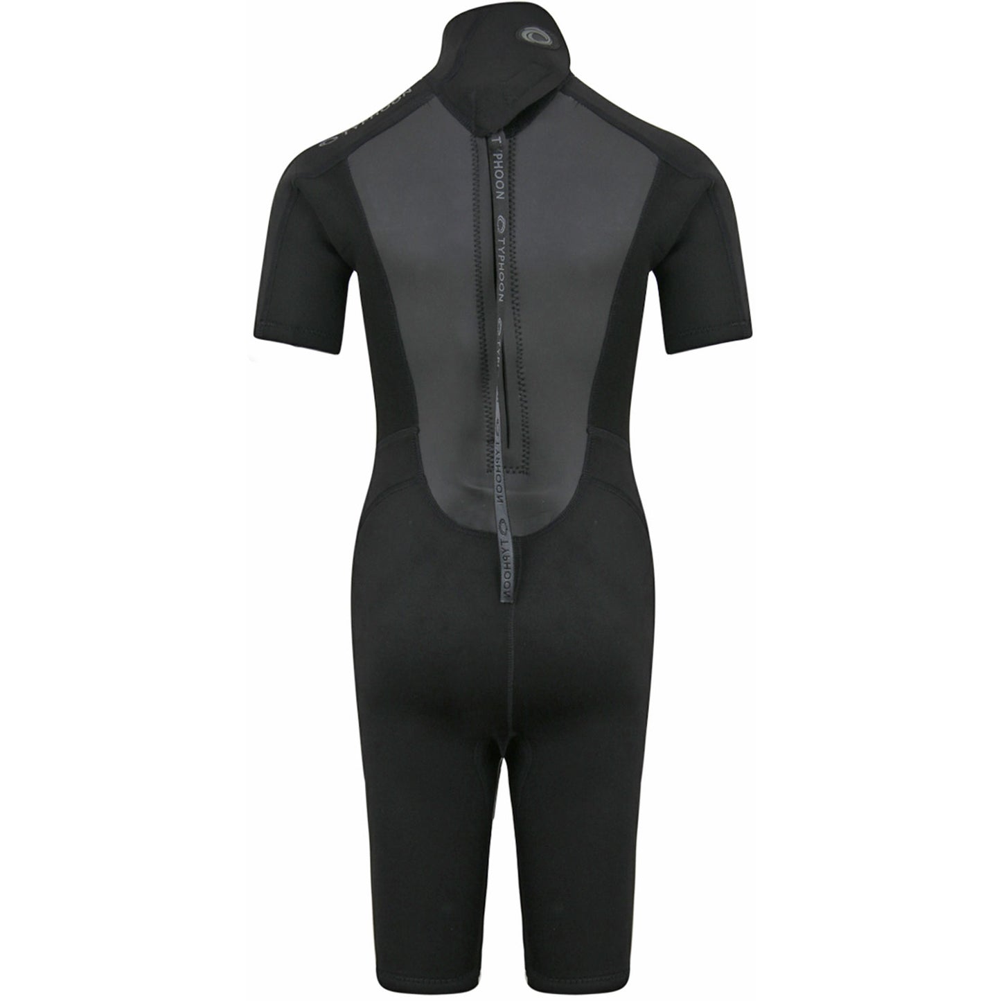 Typhoon Storm3 Boys 3/2mm Shorty Wetsuit - Black/Graphite
