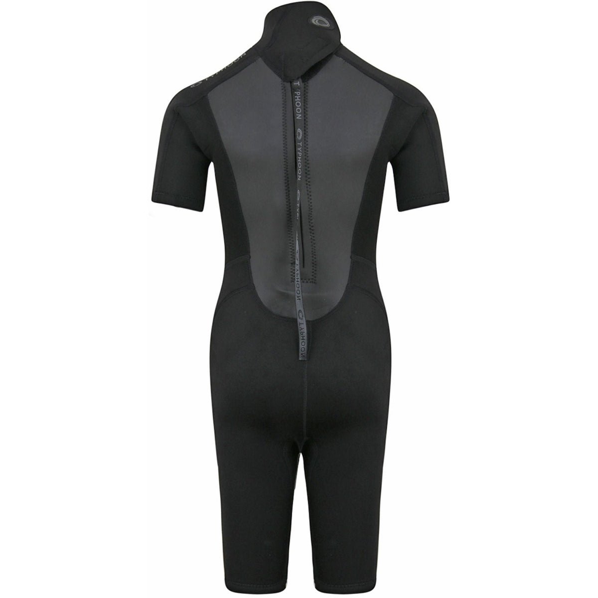 Typhoon Storm3 Boys 3/2mm Shorty Wetsuit - Black/Graphite