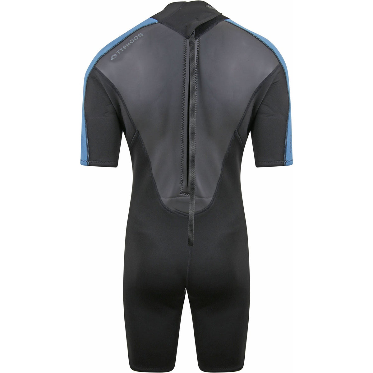 Typhoon Swarm3 3/2mm Shorty Wetsuit - Black/Blue Steel