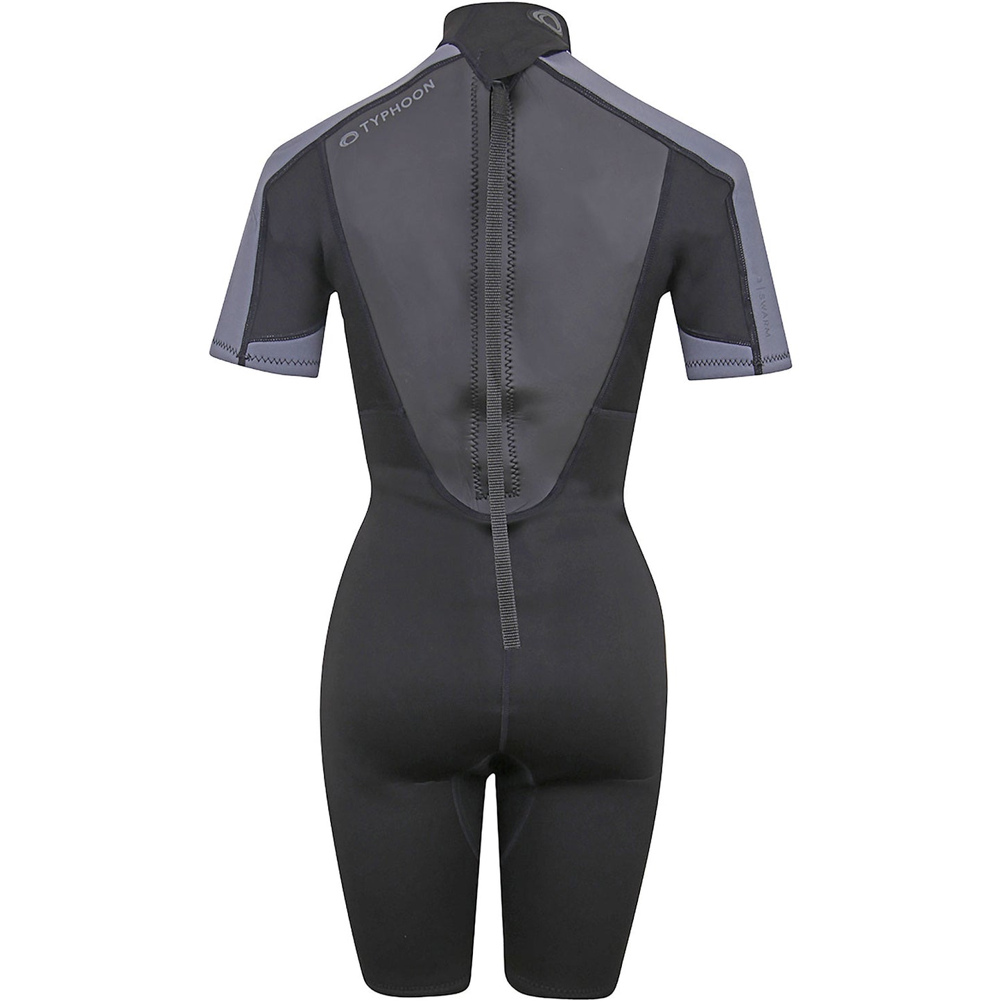 Typhoon Womens Swarm3 3/2mm Shorty Wetsuit - Black/Graphite