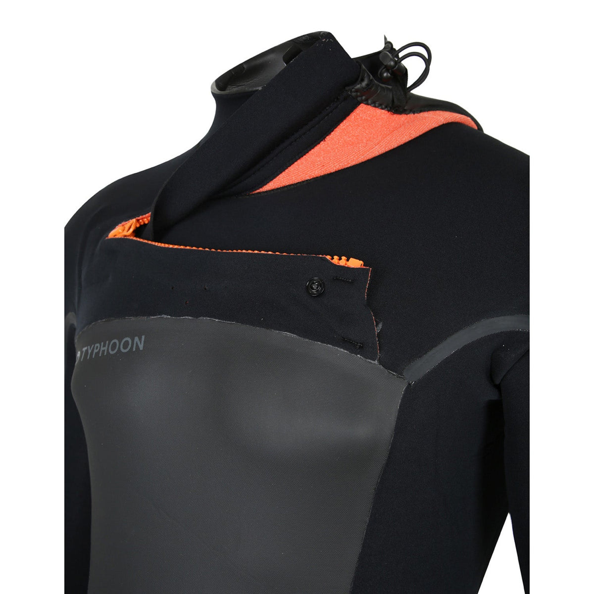 Typhoon Ventnor 3/2mm Chest Zip GBS Wetsuit- Black