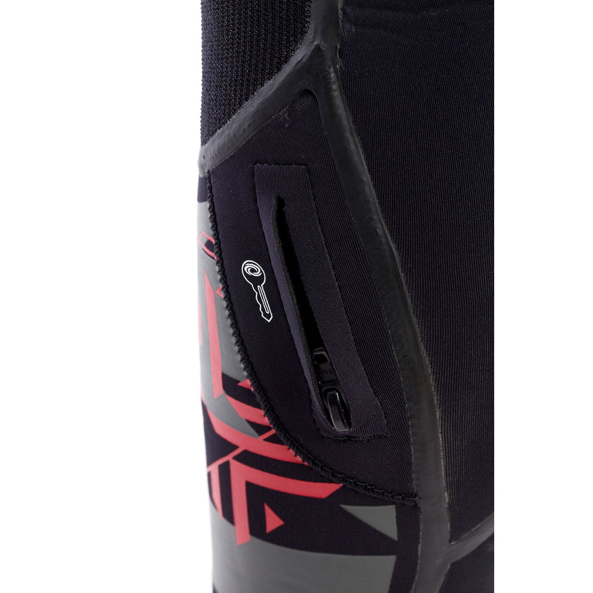 Typhoon Kona Liquid Seam 3/2mm Front Zip Wetsuit - Rustic Red