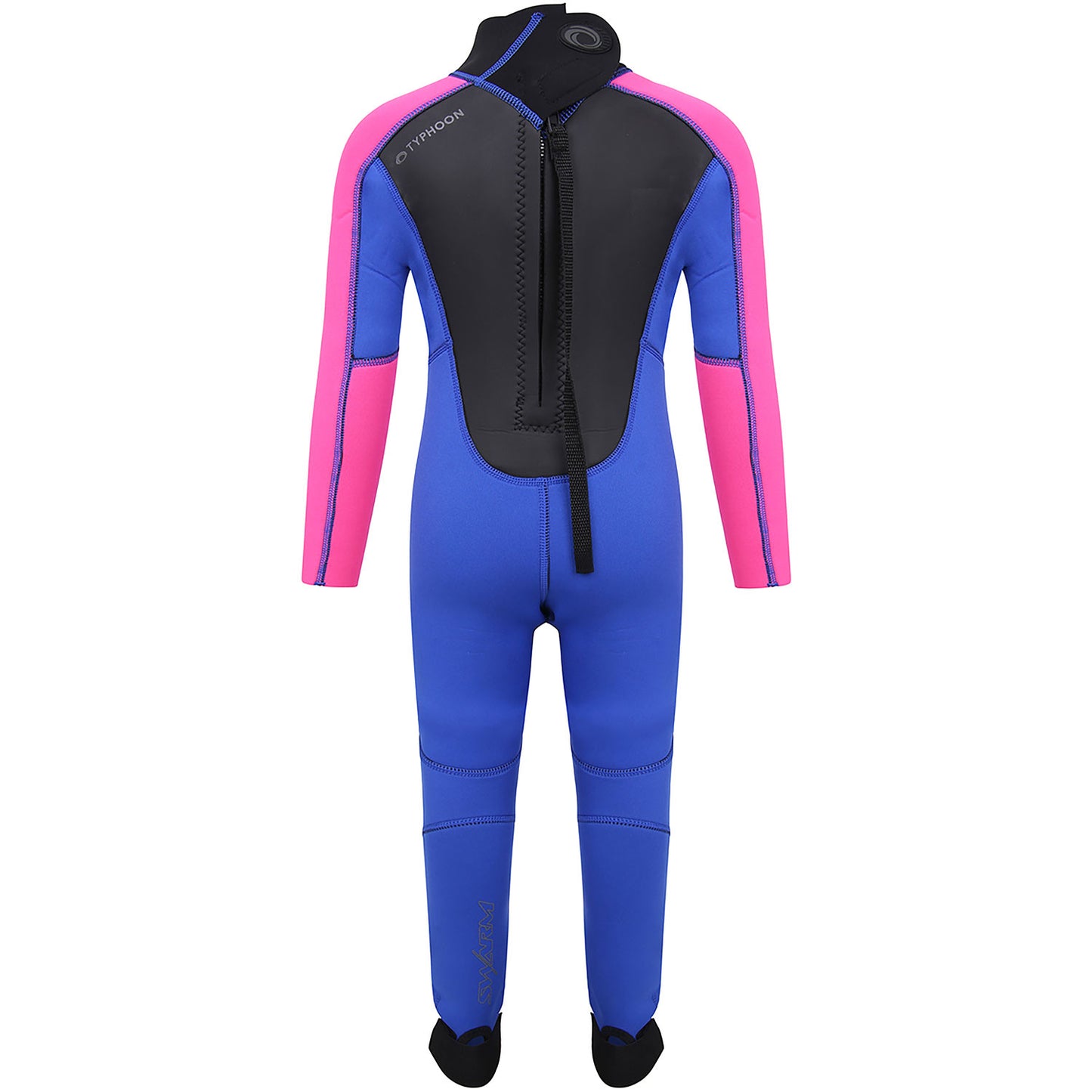 Typhoon Swarm3 Infants 3/2mm Fullsuit Wetsuit - Purple/Hot Pink