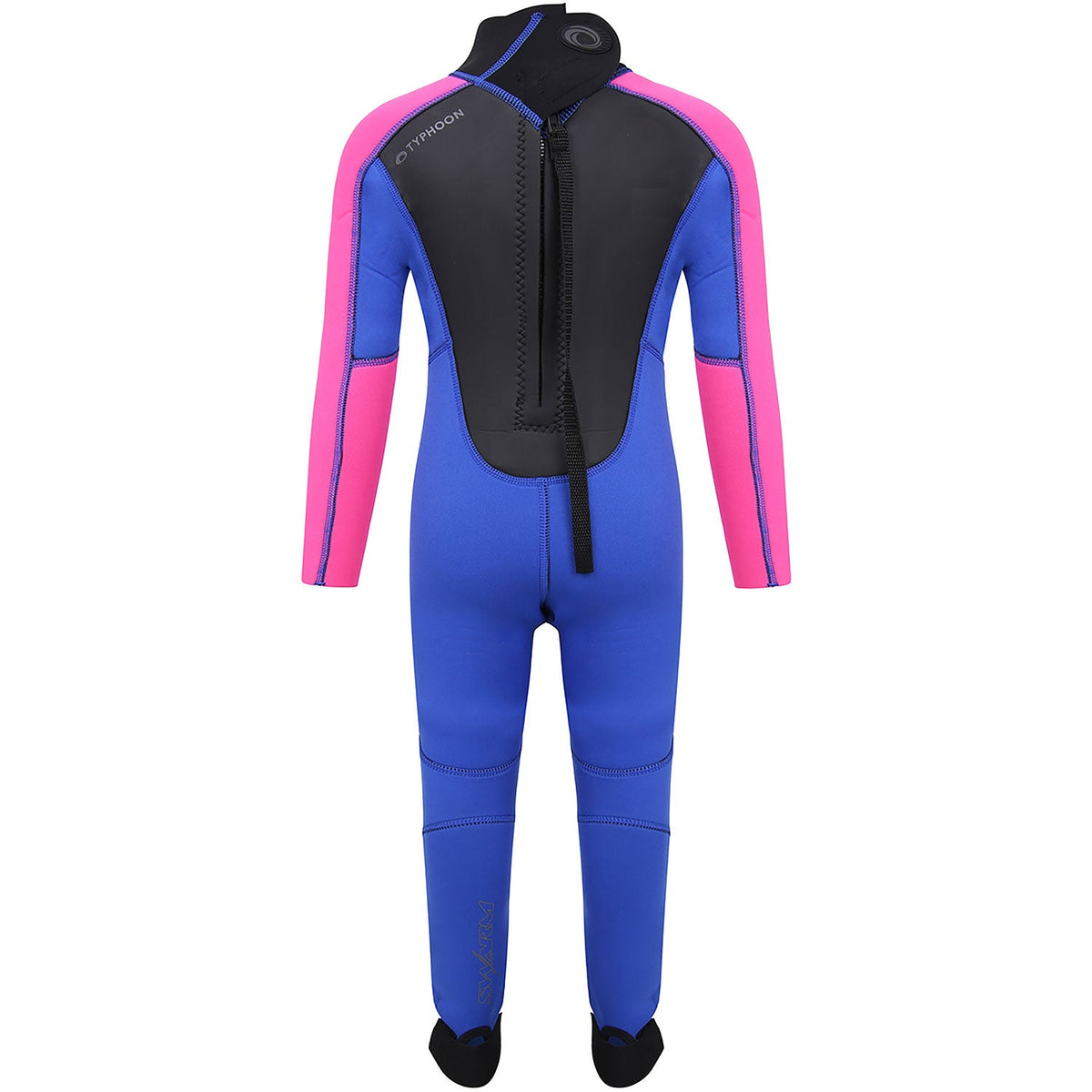 Typhoon Swarm3 Infants 3/2mm Fullsuit Wetsuit - Purple/Hot Pink