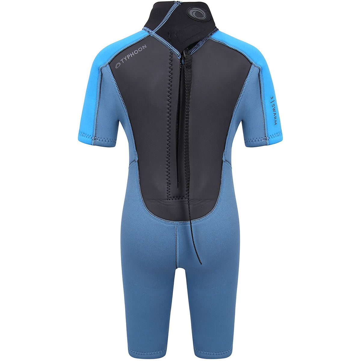 Typhoon Swarm3 Infants 3/2mm Shorty Wetsuit - Blue Steel/Blue