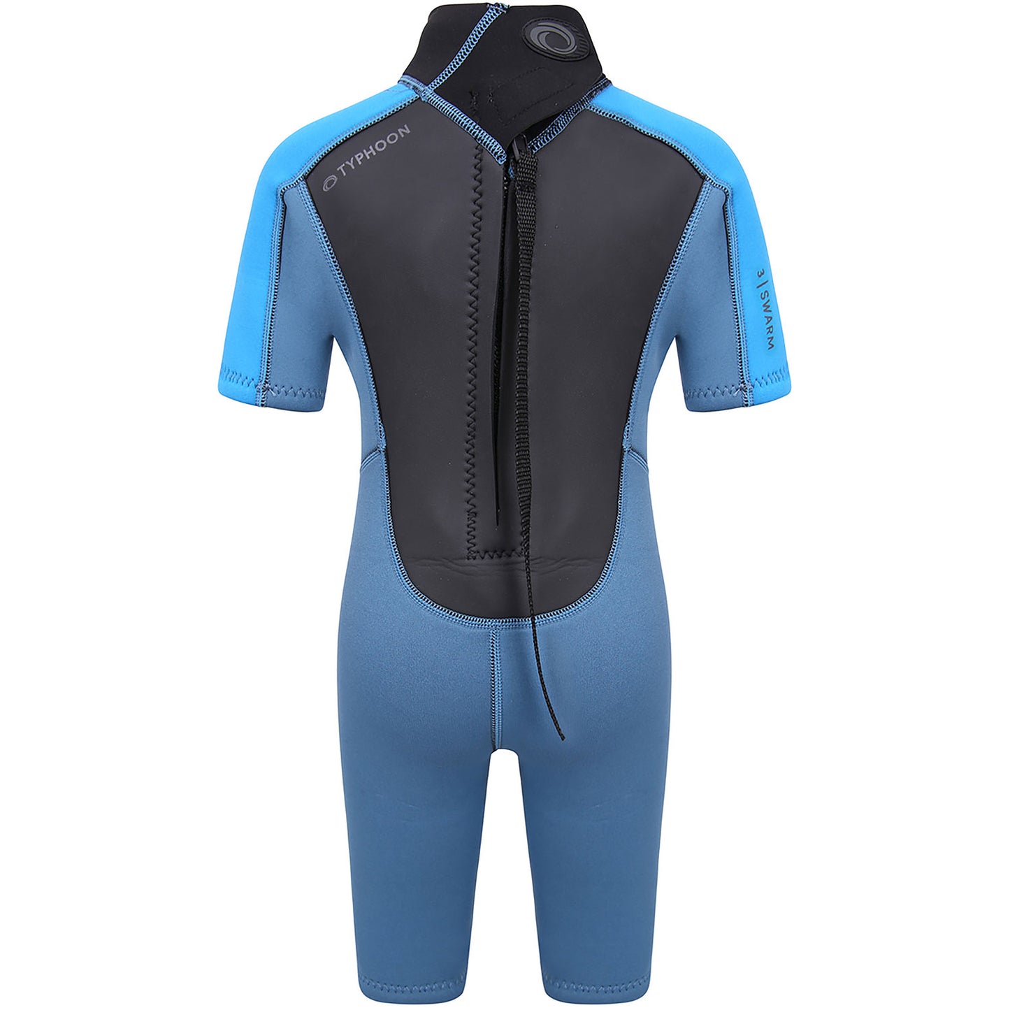 Typhoon Swarm3 Infants 3/2mm Shorty Wetsuit - Blue Steel/Blue
