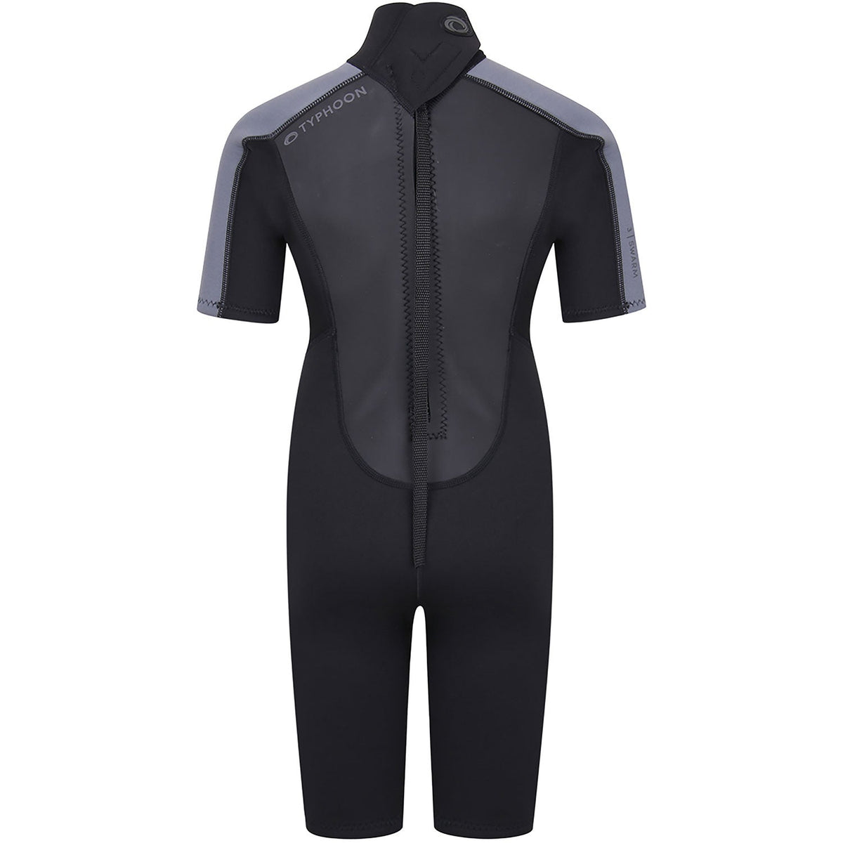 Typhoon Swarm3 Boys 3/2mm Shorty Wetsuit - Black/Graphite