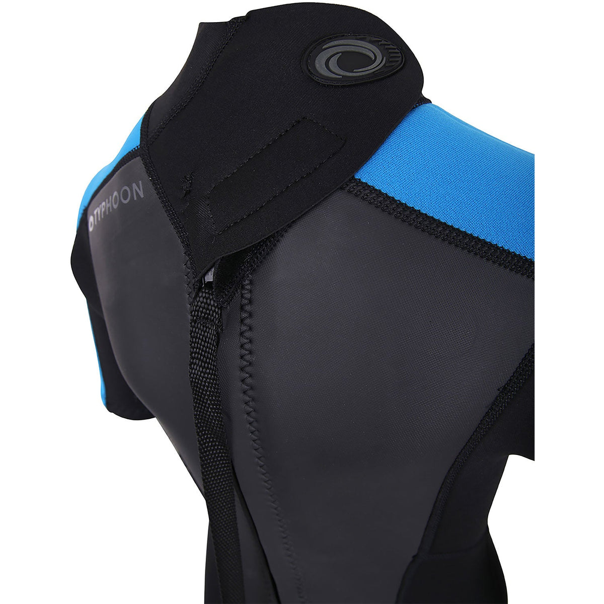 Typhoon Swarm3 Boys 3/2mm Shorty Wetsuit - Black/Blue