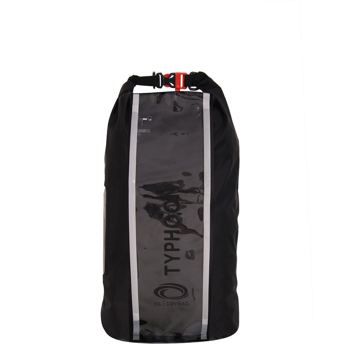Typhoon Mersea Roll Top Dry Bags - Black/Transparent
