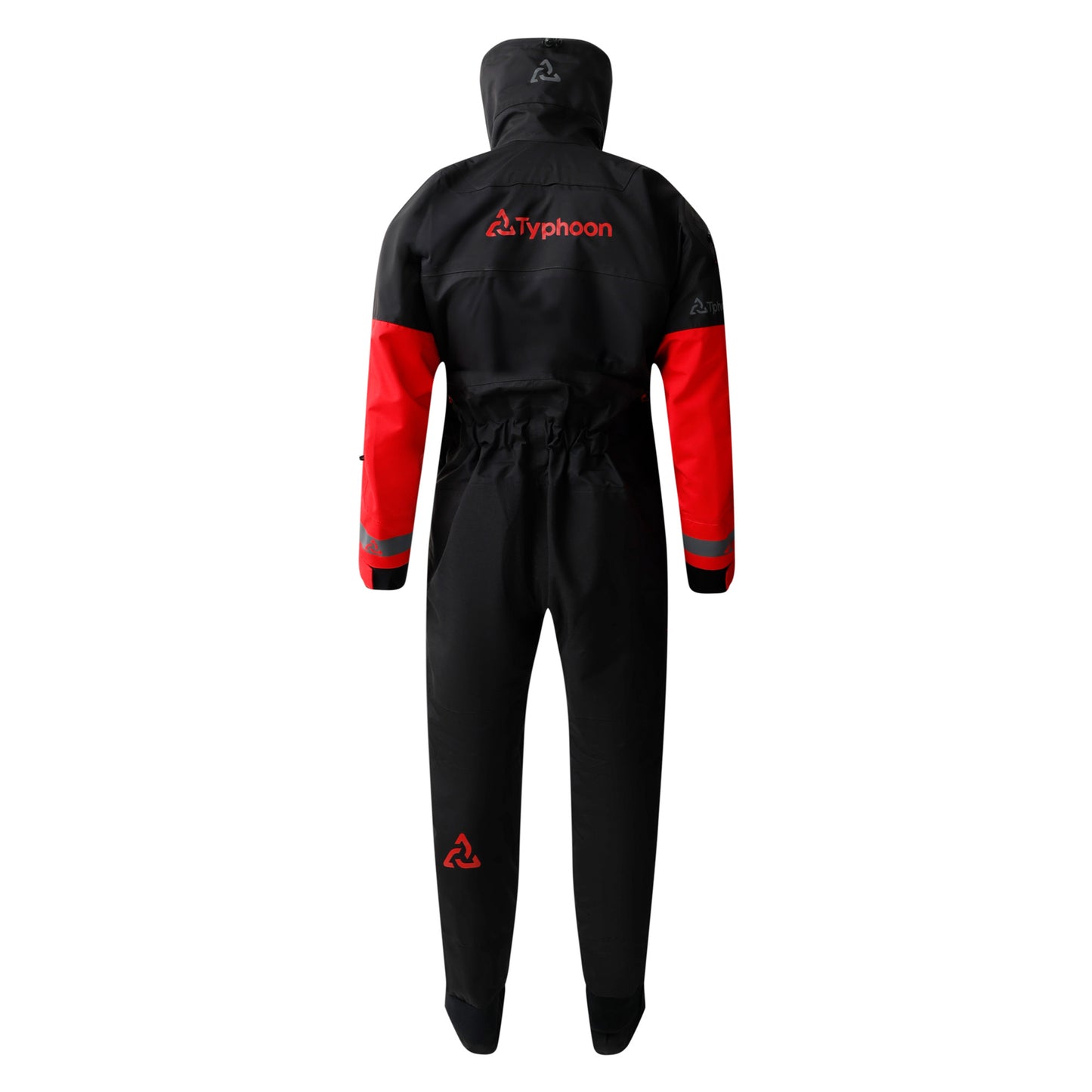  Typhoon Max B 2.0 Drysuit & Undersuit | Con-Zip |- Black Red