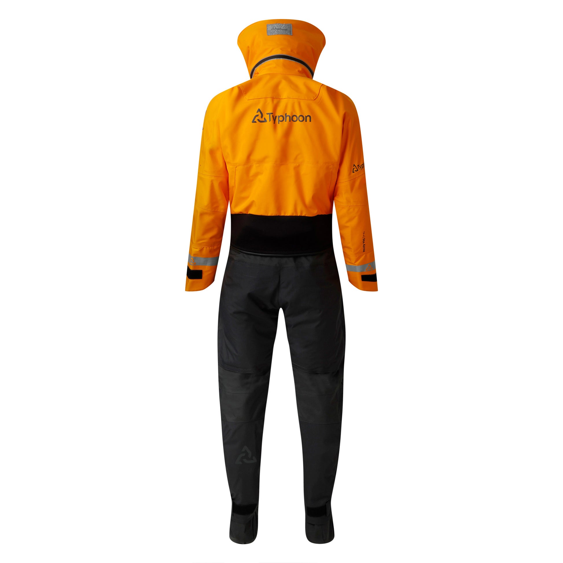  Typhoon Sea Kayak HE Drysuit & Undersuit | Con-Zip |- Tangerine/Grey