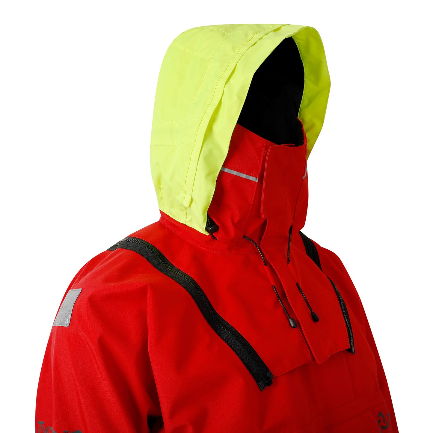  Typhoon PS440 2.0 HE Drysuit & Undersuit | Con-Zip- Red/Black