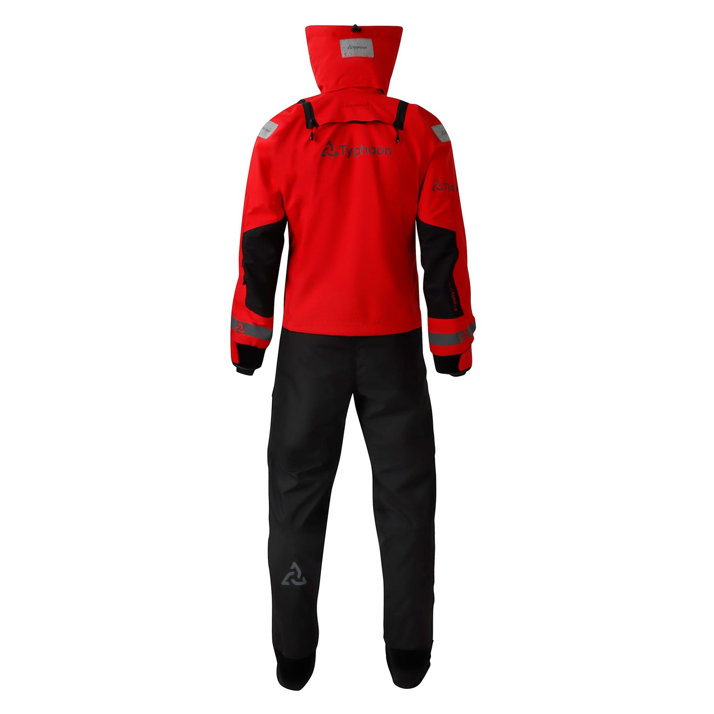 Typhoon PS440 2.0 HE Drysuit & Undersuit | Con-Zip- Red/Black