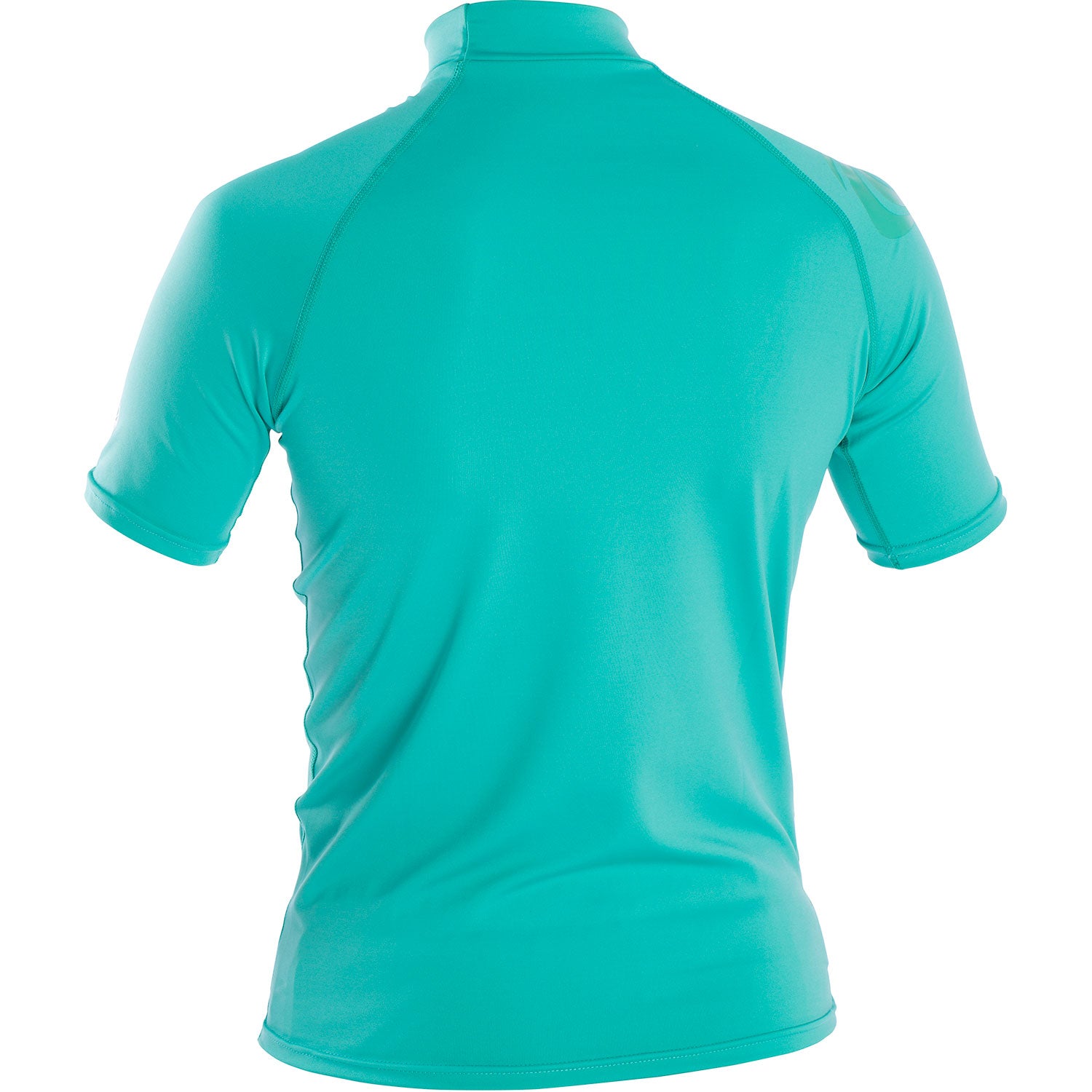  Typhoon Junior Short Sleeve Rash Vest - Aqua Green