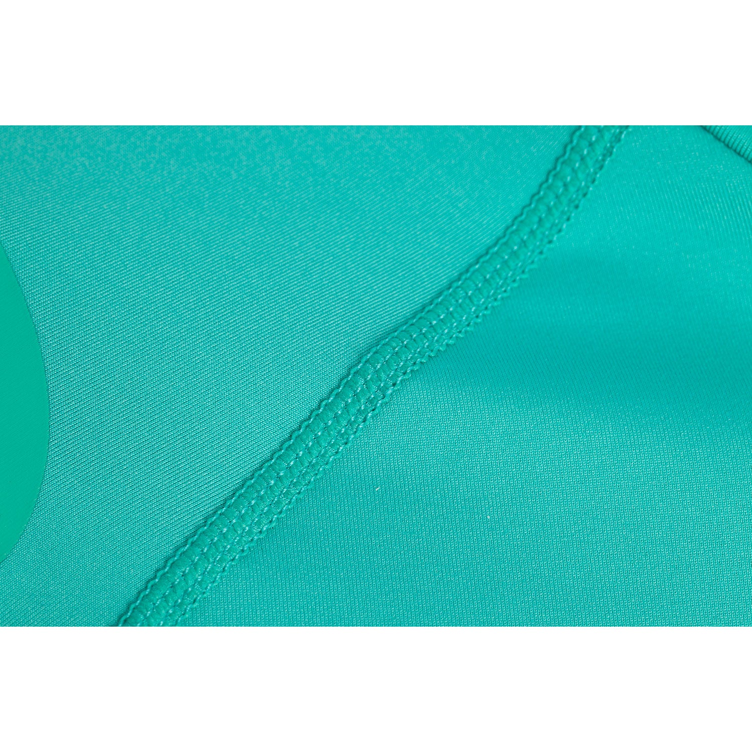  Typhoon Junior Short Sleeve Rash Vest - Aqua Green