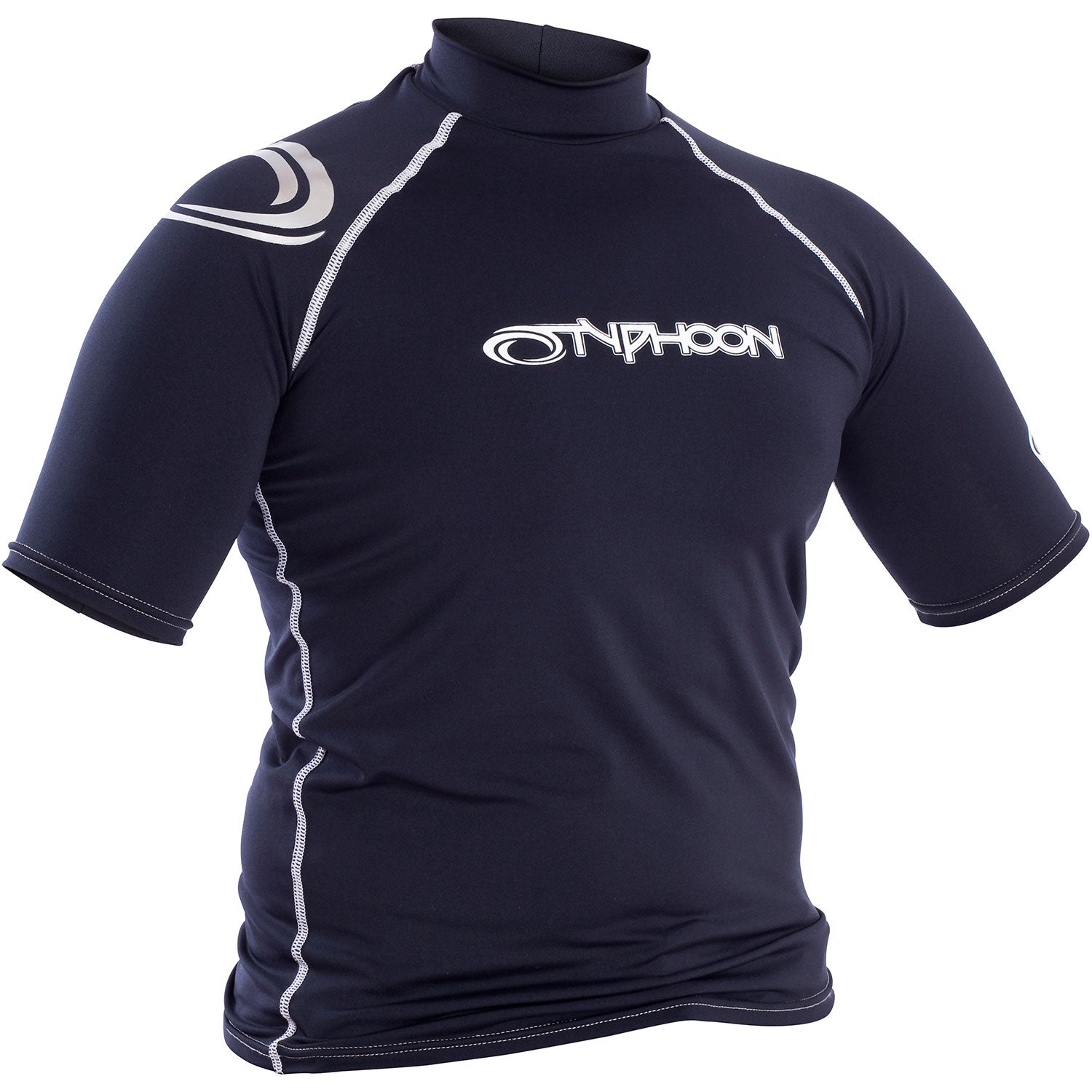  Typhoon Junior Short Sleeve Rash Vest - Dark Teal
