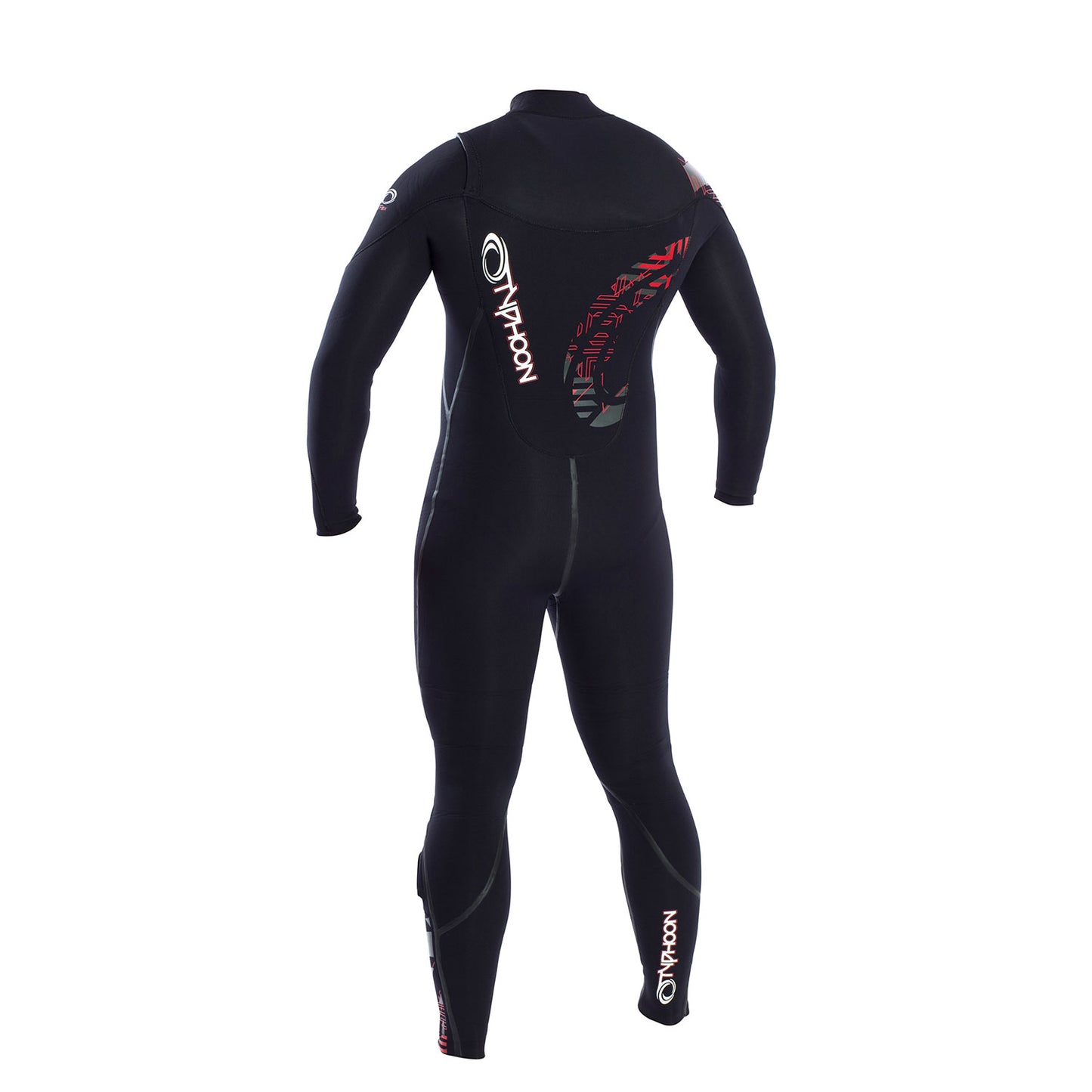  Typhoon Kona Liquid Seam 3/2mm Front Zip Wetsuit - Rustic Red