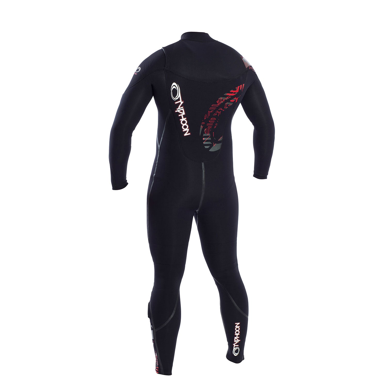  Typhoon Kona Liquid Seam 3/2mm Front Zip Wetsuit - Rustic Red