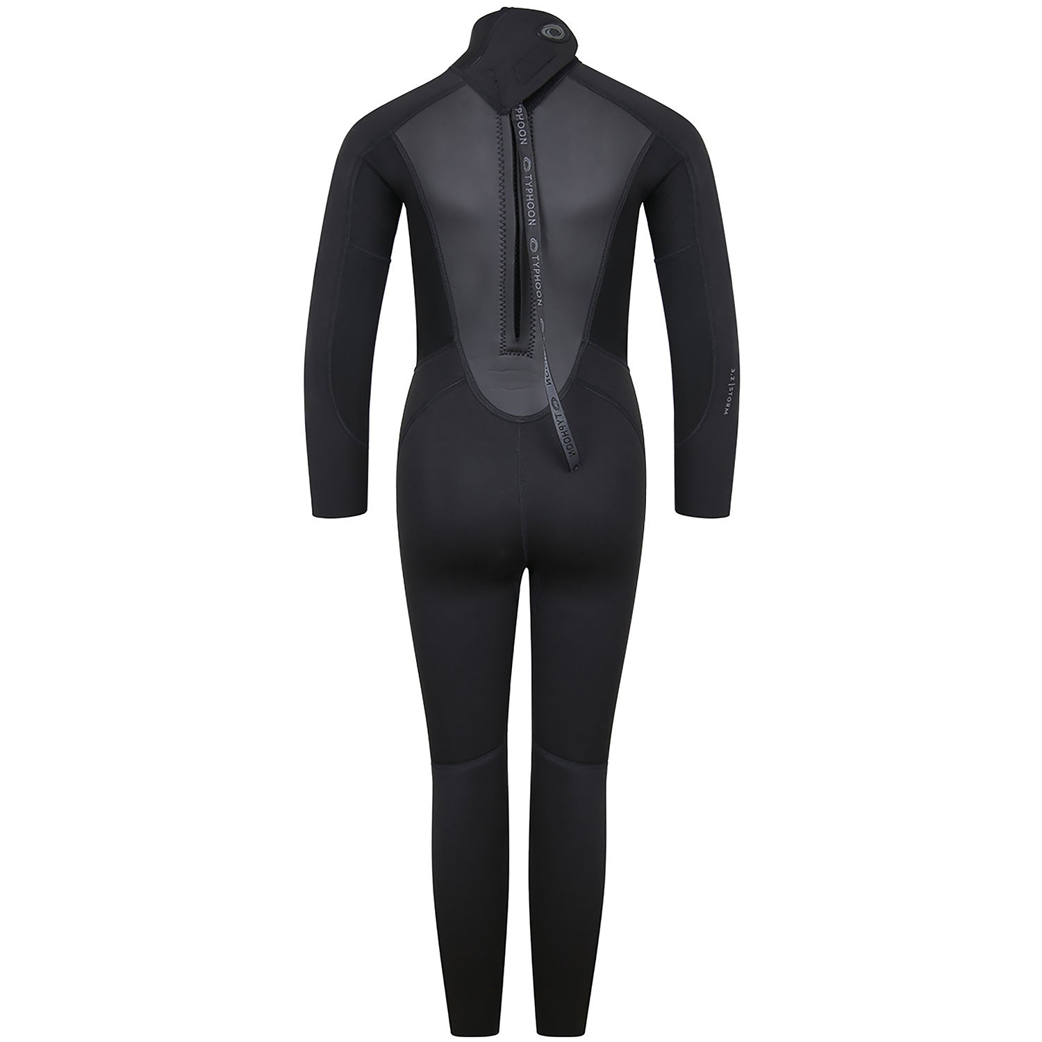  Typhoon Storm3 Boys 3/2mm Wetsuit - Black/Graphite