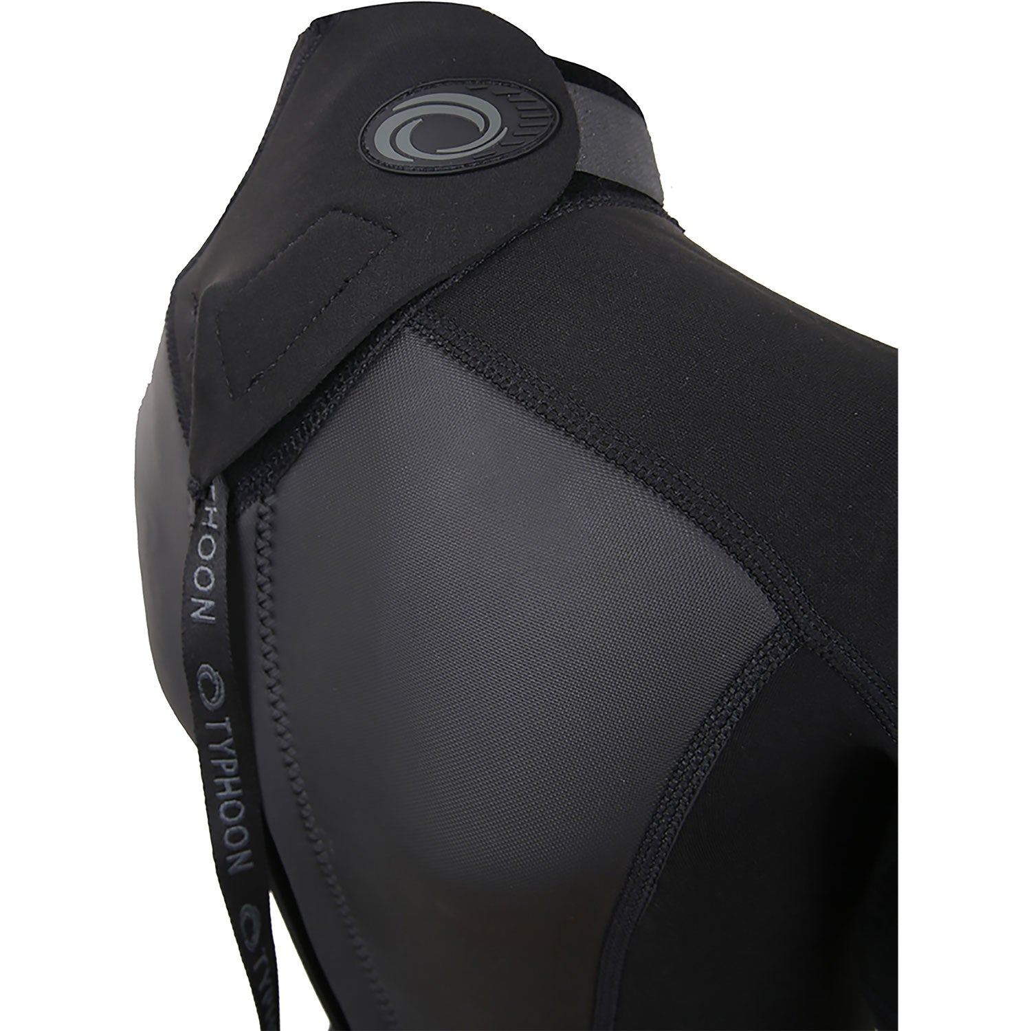  Typhoon Storm3 Boys 3/2mm Wetsuit - Black/Graphite
