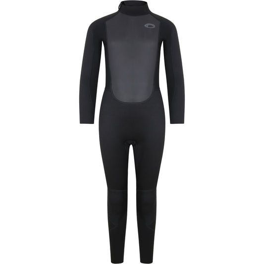  Typhoon Storm3 Boys 3/2mm Wetsuit - Black/Graphite