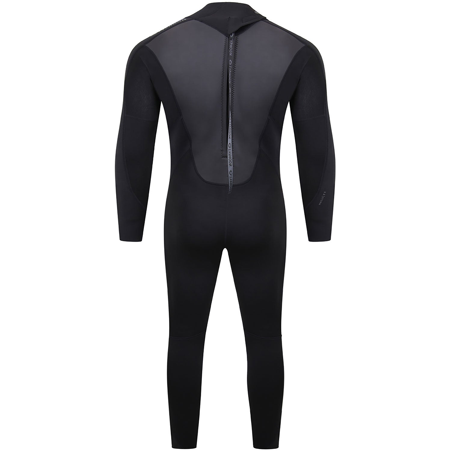  Typhoon Storm3 3/2mm Back Zip Wetsuit - Black