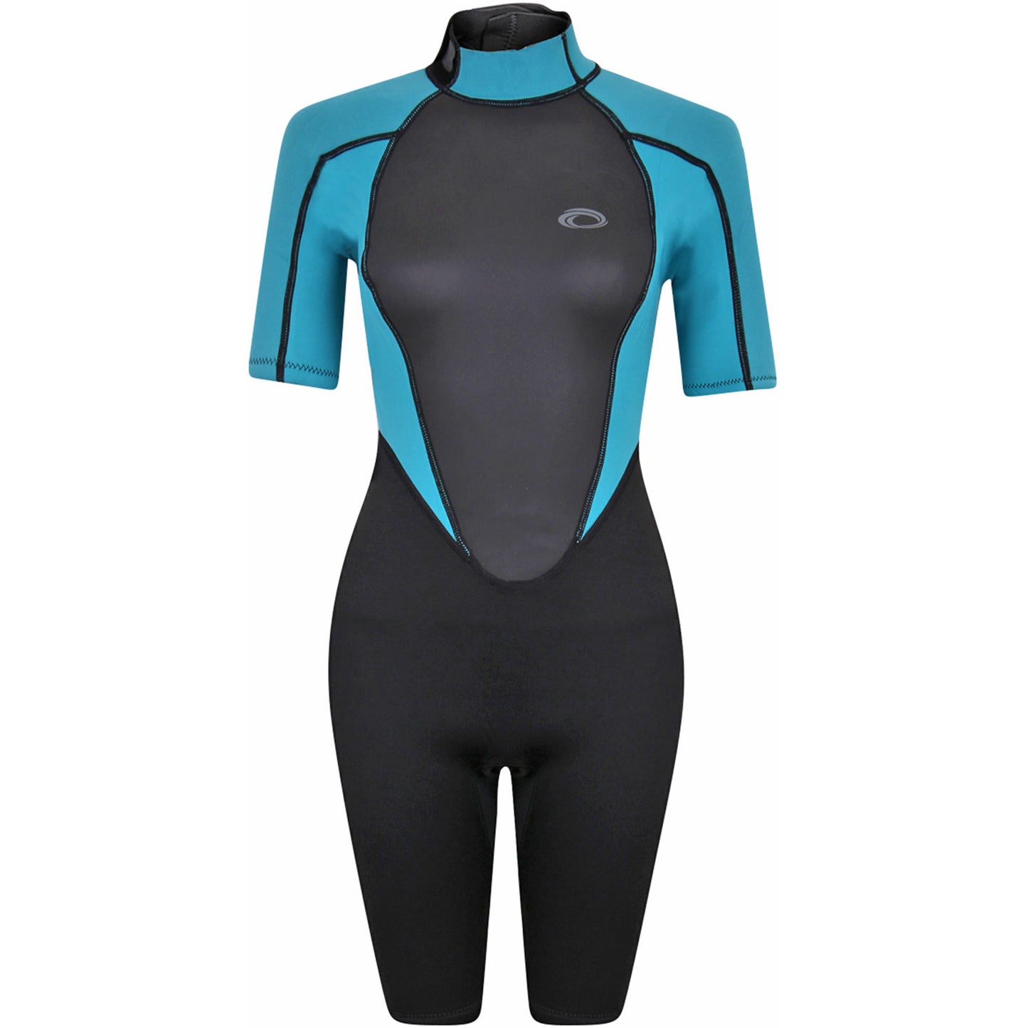  Typhoon Womens Storm3 3/2mm Shorty Wetsuit - Aqua