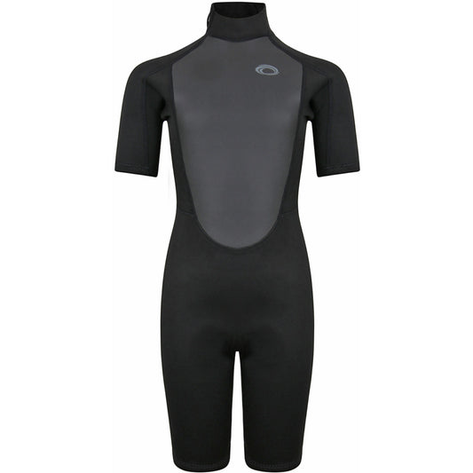  Typhoon Storm3 Boys 3/2mm Shorty Wetsuit - Black/Graphite