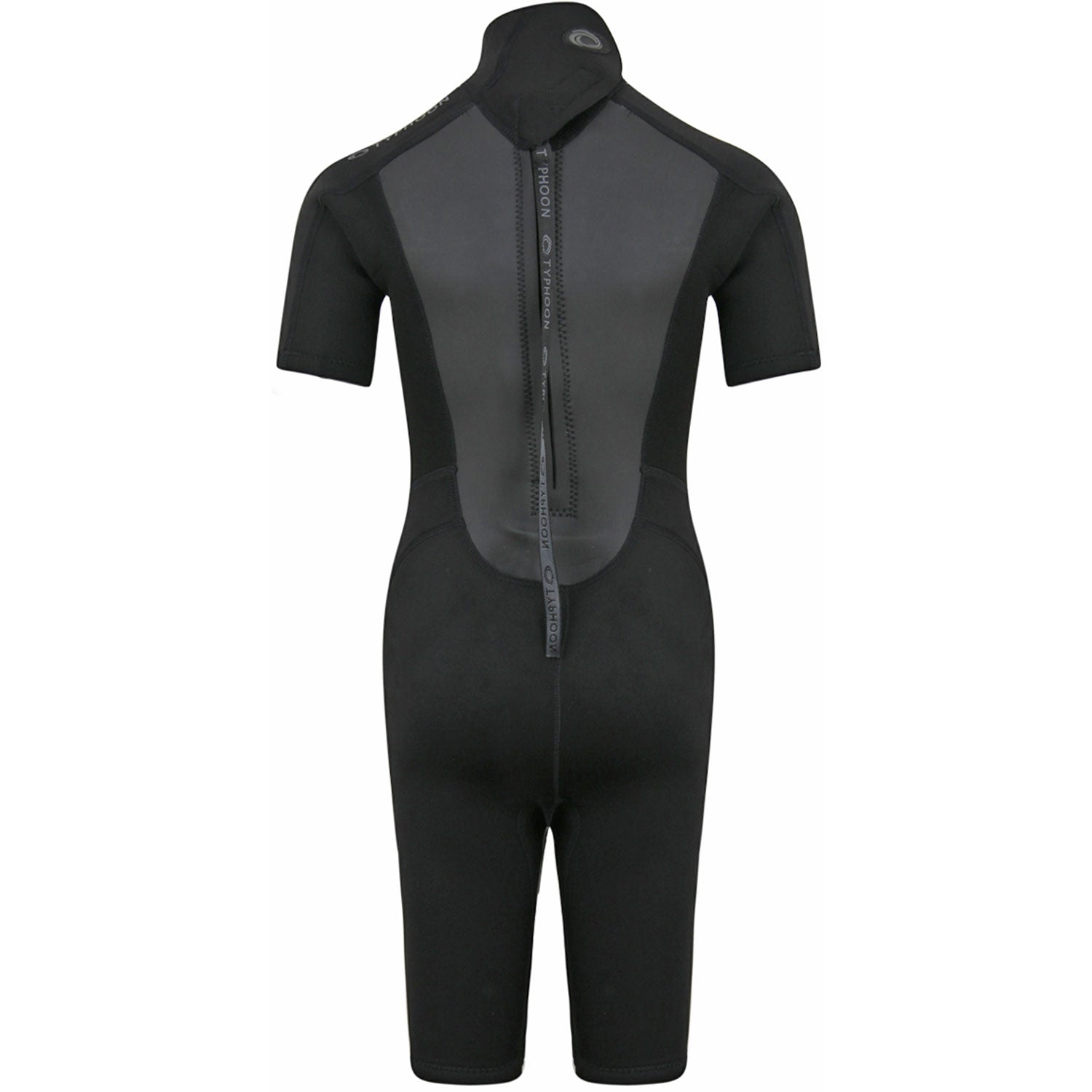  Typhoon Storm3 Boys 3/2mm Shorty Wetsuit - Black/Graphite