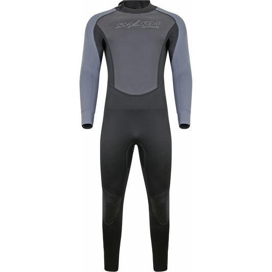  Typhoon Swarm3 3/2mm Back Zip Wetsuit - Black