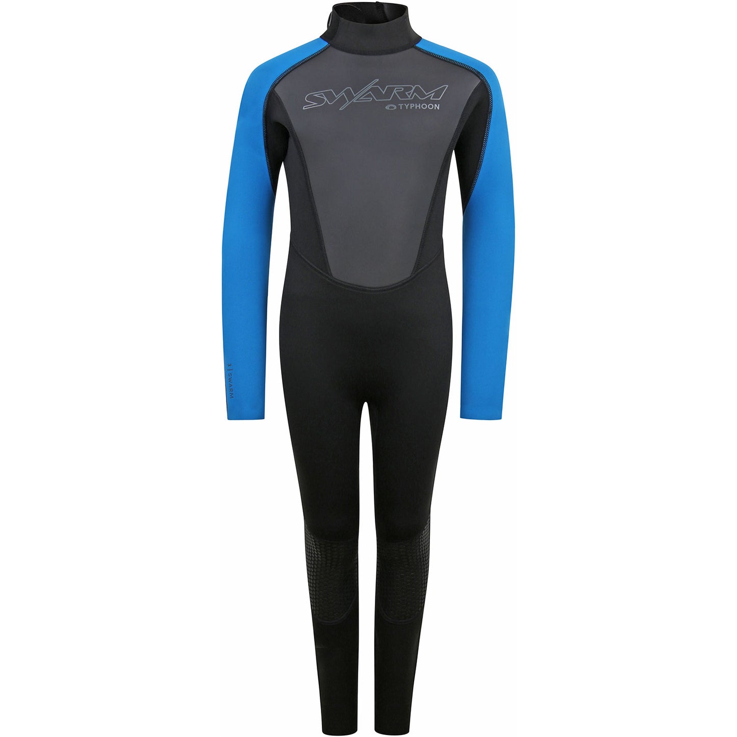  Typhoon Swarm3 Boys 3/2mm Fullsuit Wetsuit - Black/Blue