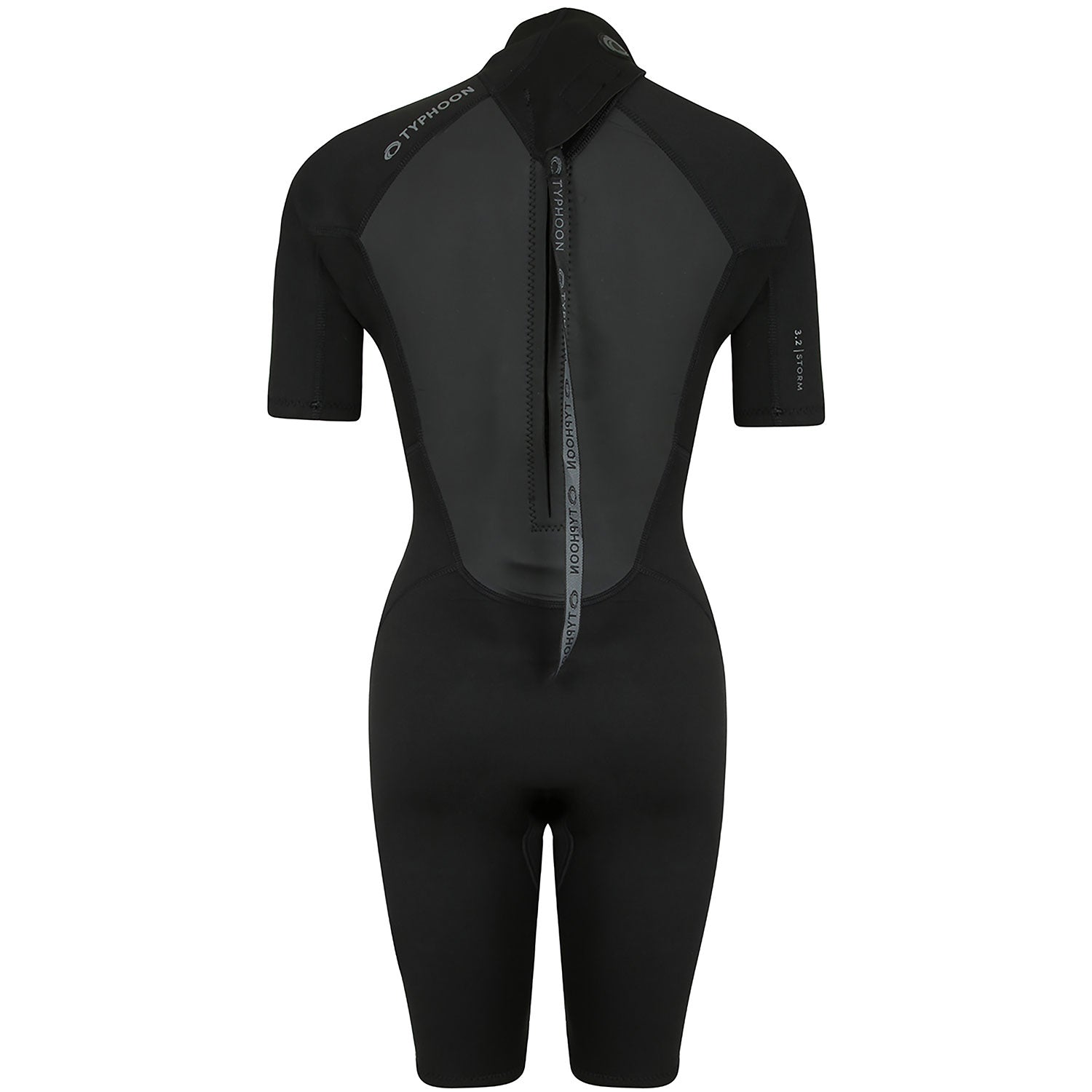  Typhoon Womens Storm3 3/2mm Shorty Wetsuit - Black