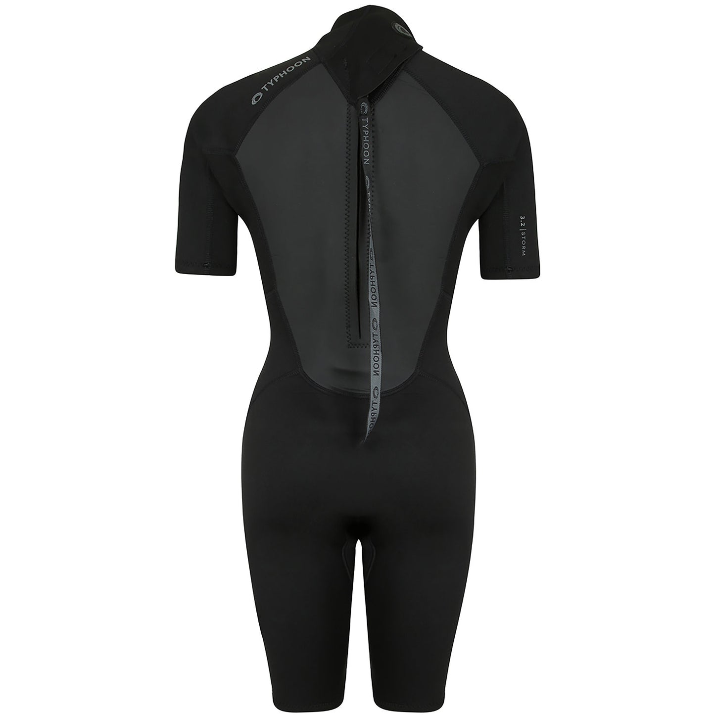  Typhoon Womens Storm3 3/2mm Shorty Wetsuit - Black