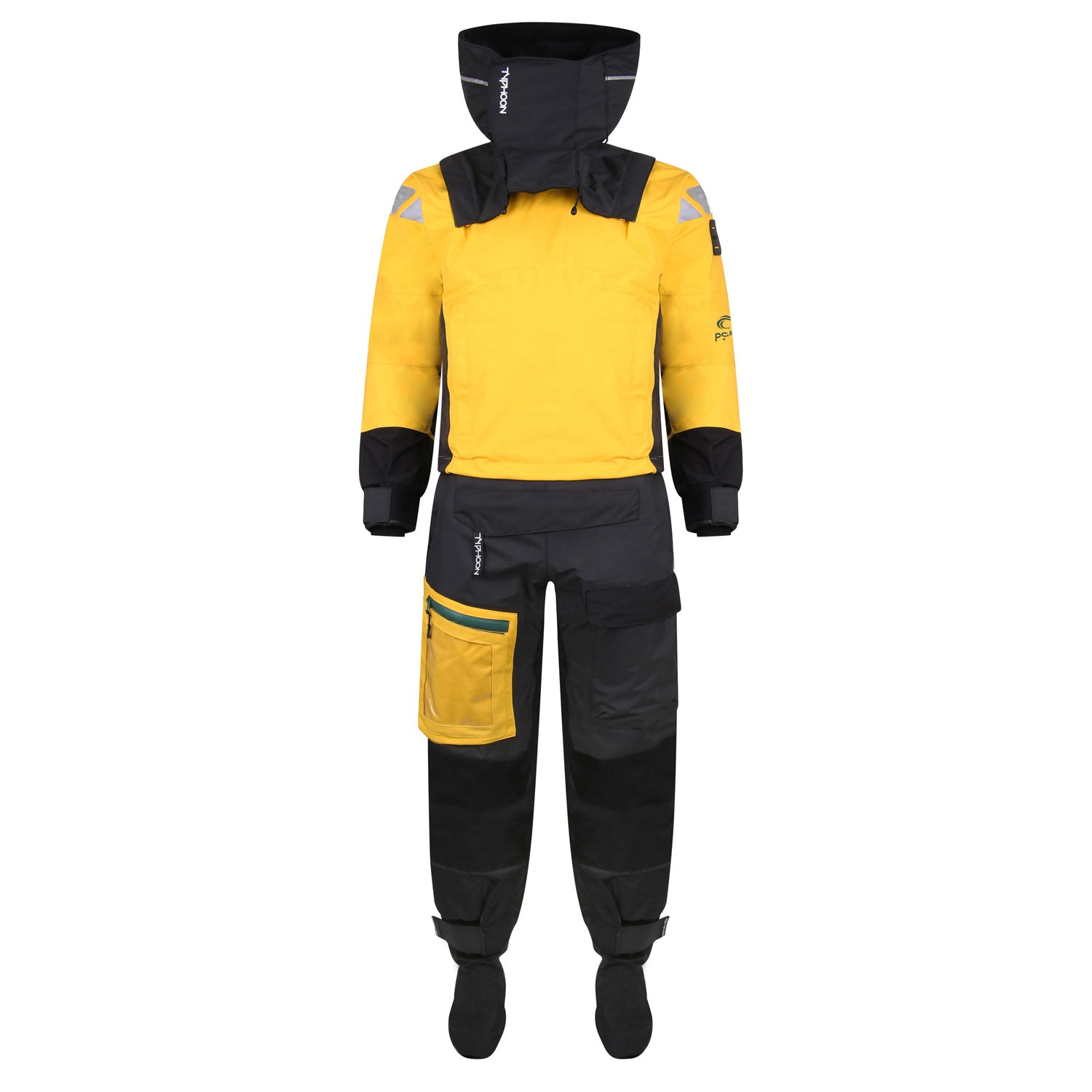  Typhoon PS440 Hinge Drysuit & Undersuit - Yellow