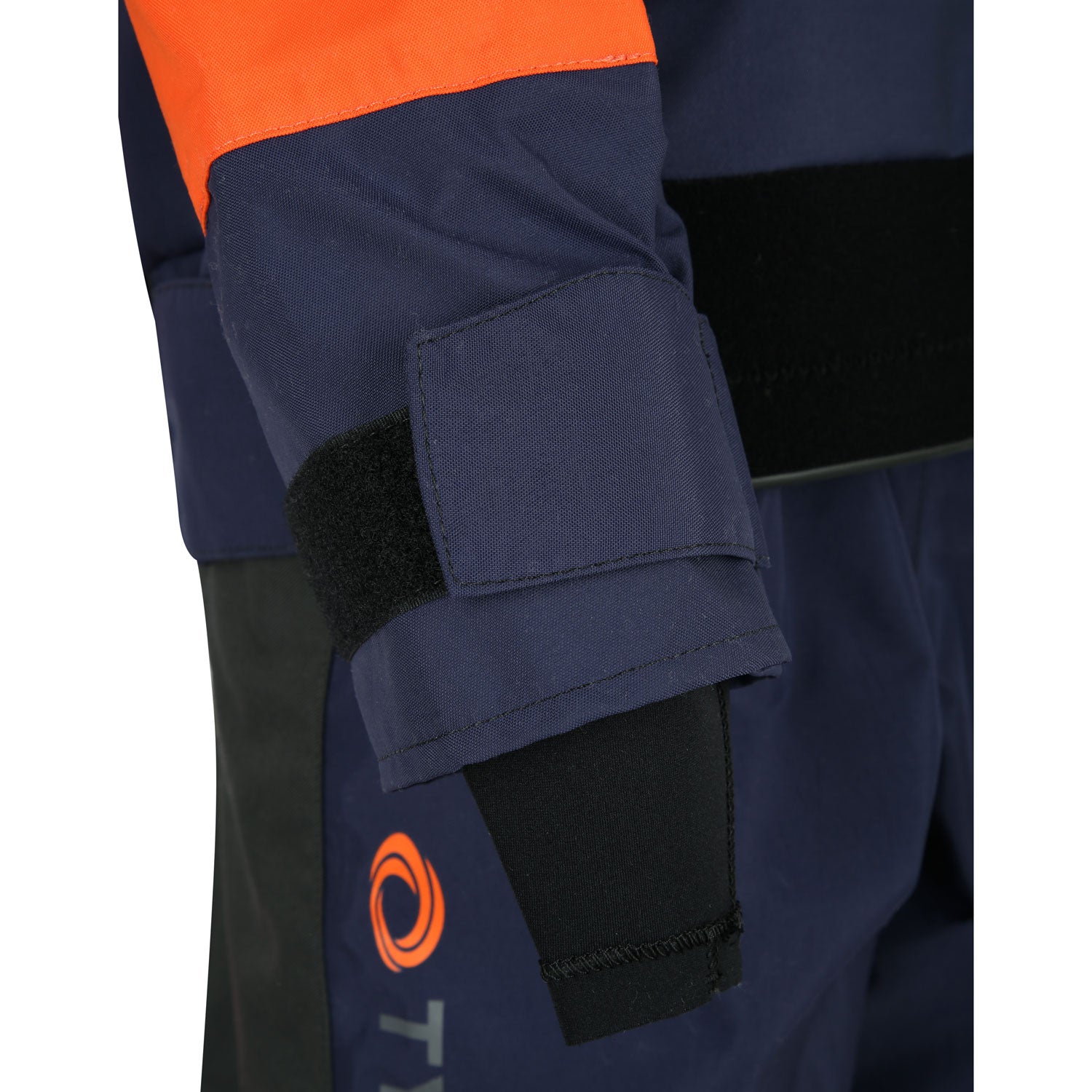  Typhoon Ladies Hendra Hinge Drysuit & Undersuit - Navy/Orange