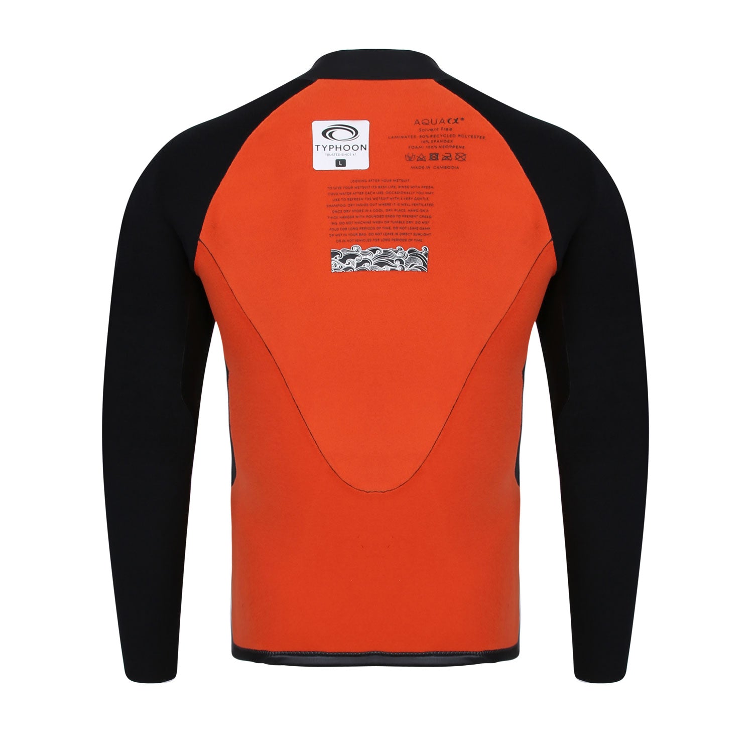  Typhoon Caliso ECO 3mm Wetsuit Top - Black
