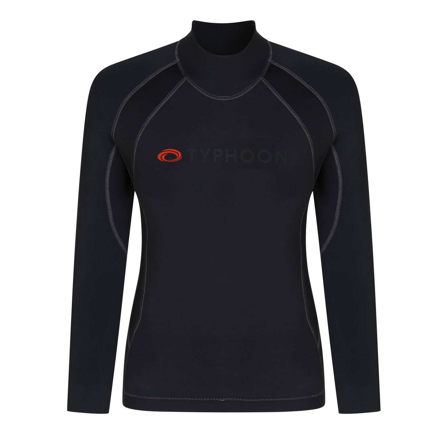  Typhoon Womens Caliso ECO 3mm Wetsuit Top - Black