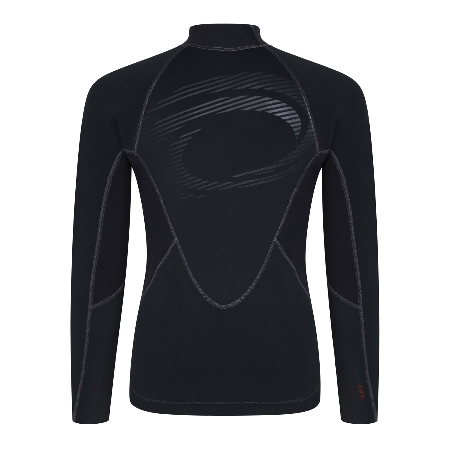  Typhoon Womens Caliso ECO 3mm Wetsuit Top - Black