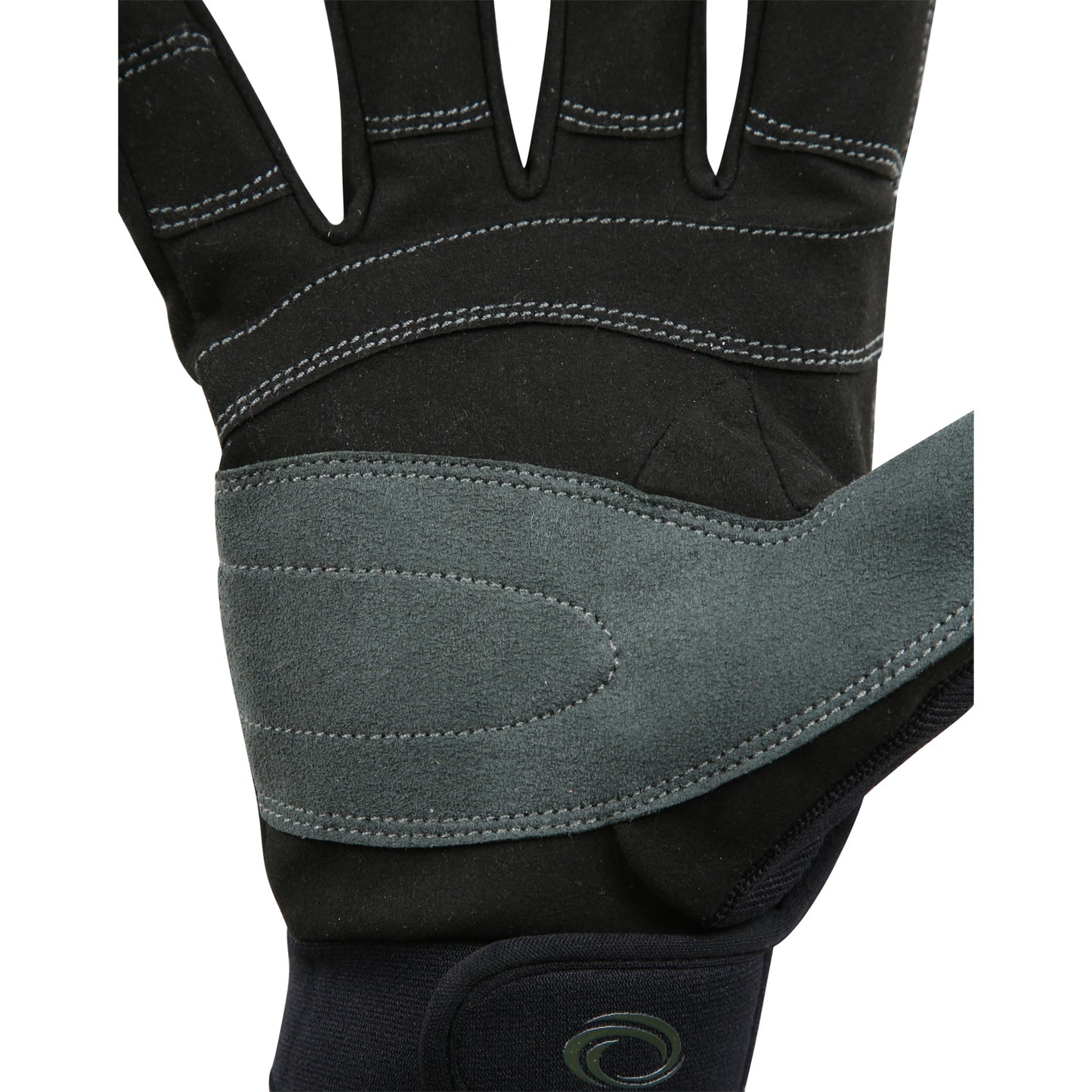  Typhoon Junior Colwyn Full Finger Sailing Gloves - Black