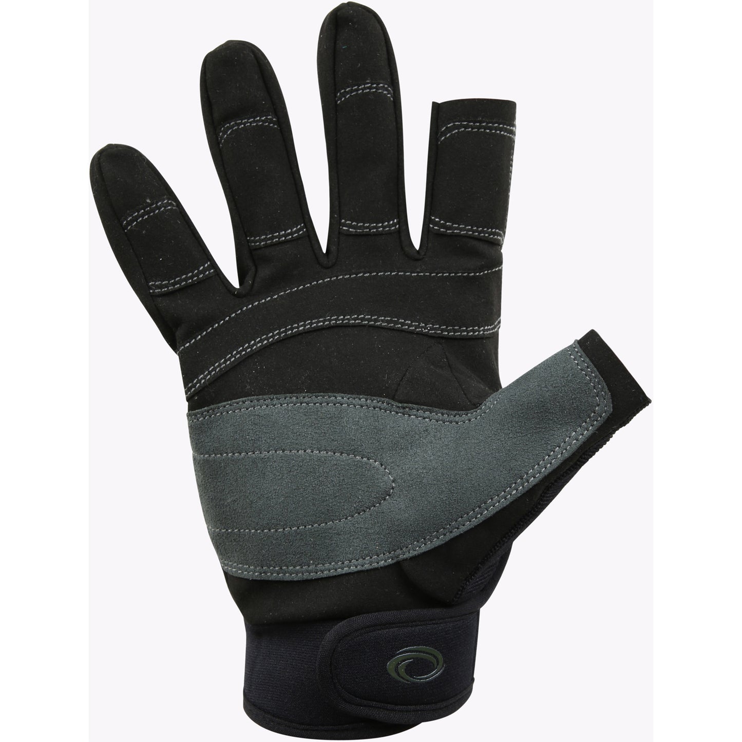  Typhoon Colwyn Full Finger Sailing Gloves - Black