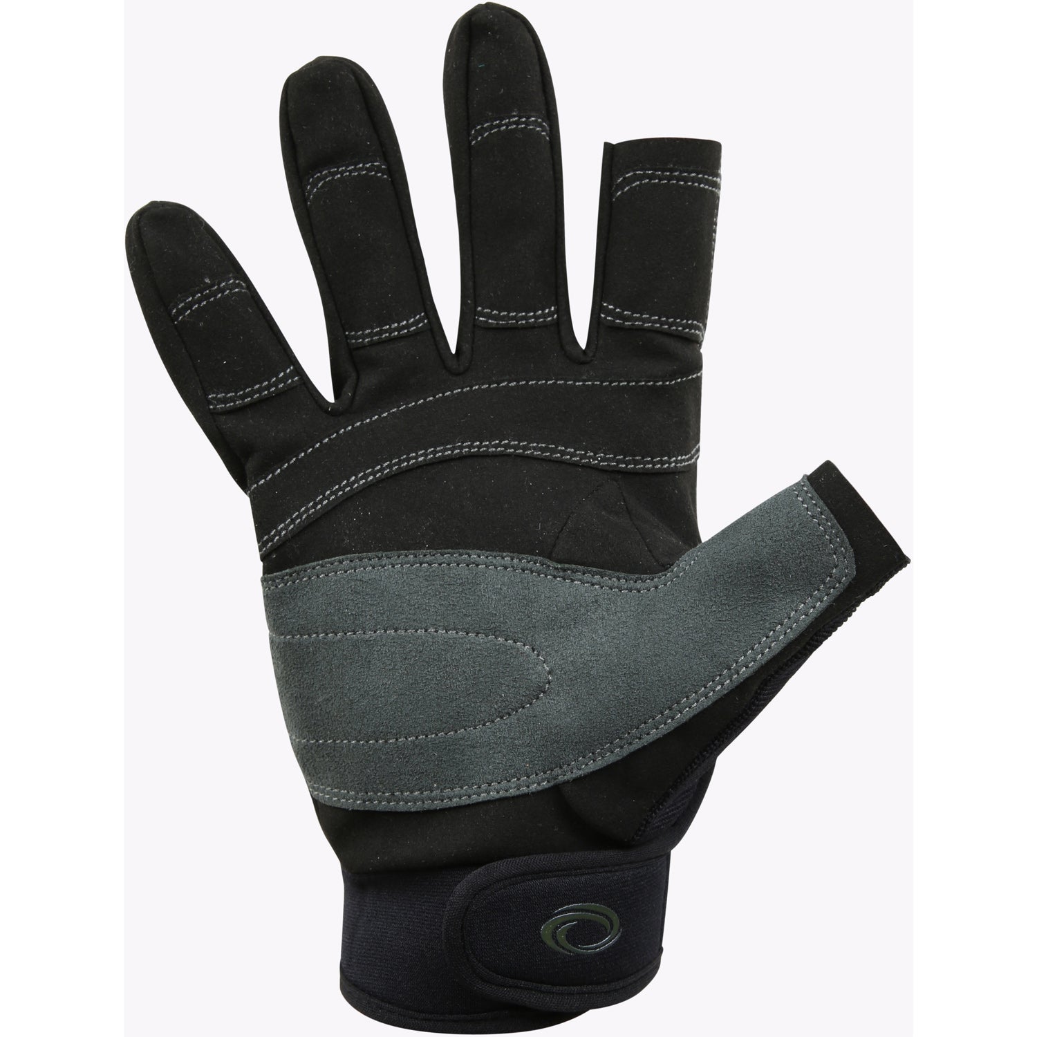  Typhoon Colwyn Full Finger Sailing Gloves - Black
