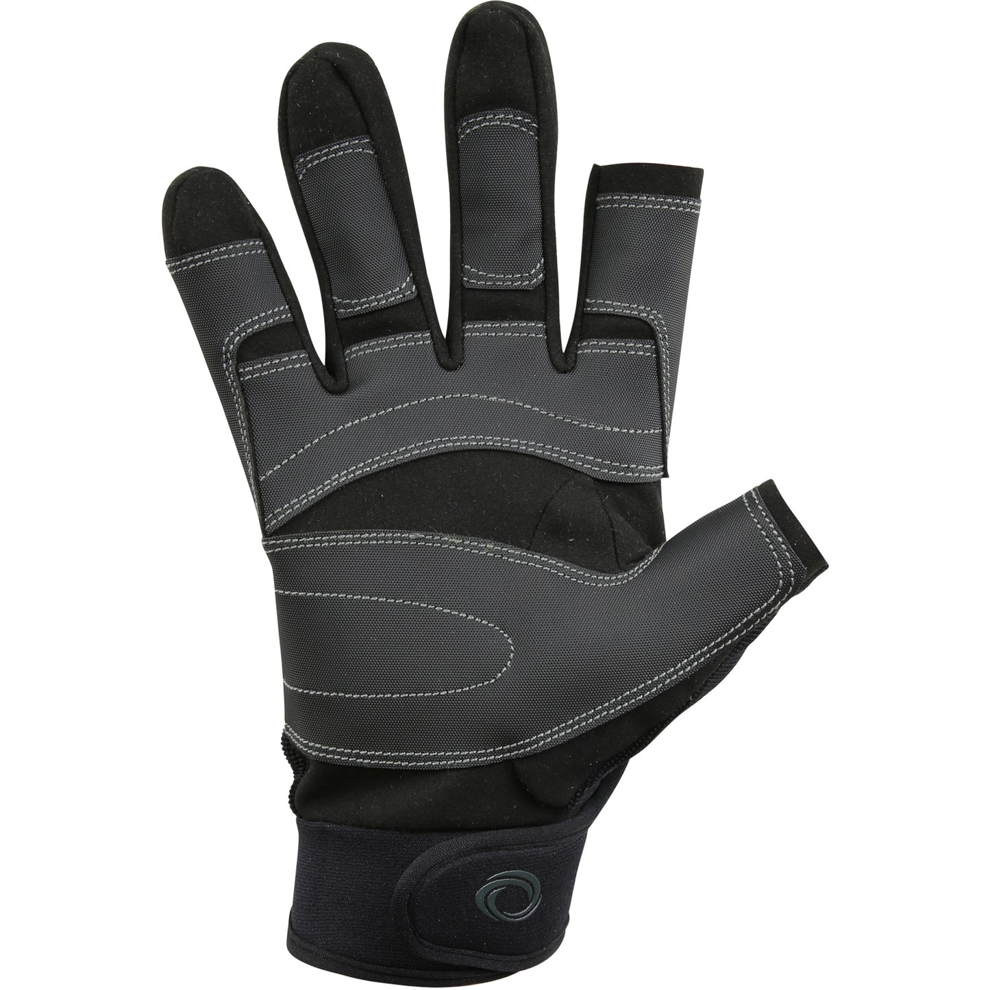  Typhoon Raceline 2.0 Full Finger Sailing Gloves - Black