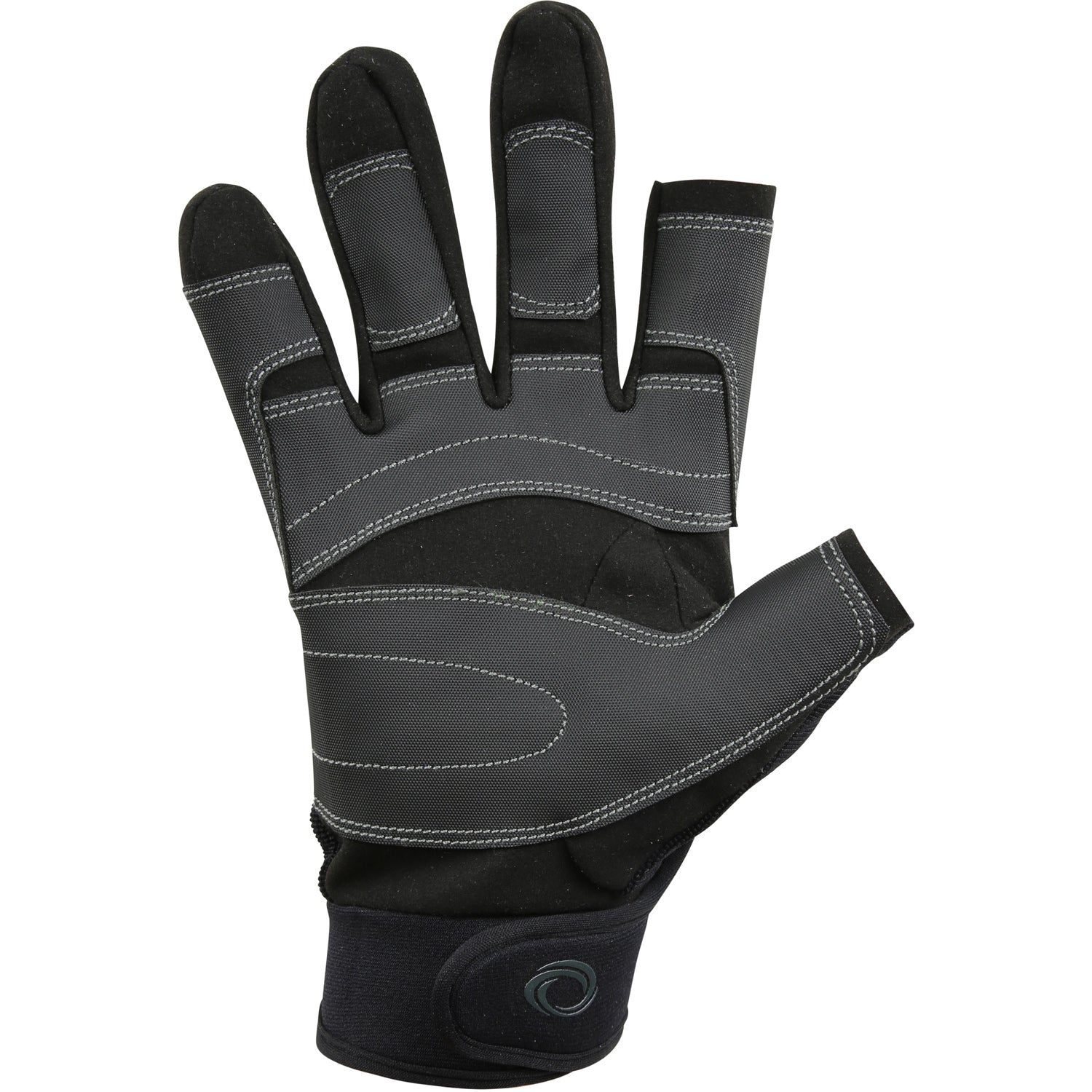  Typhoon Raceline 2.0 Full Finger Sailing Gloves - Black