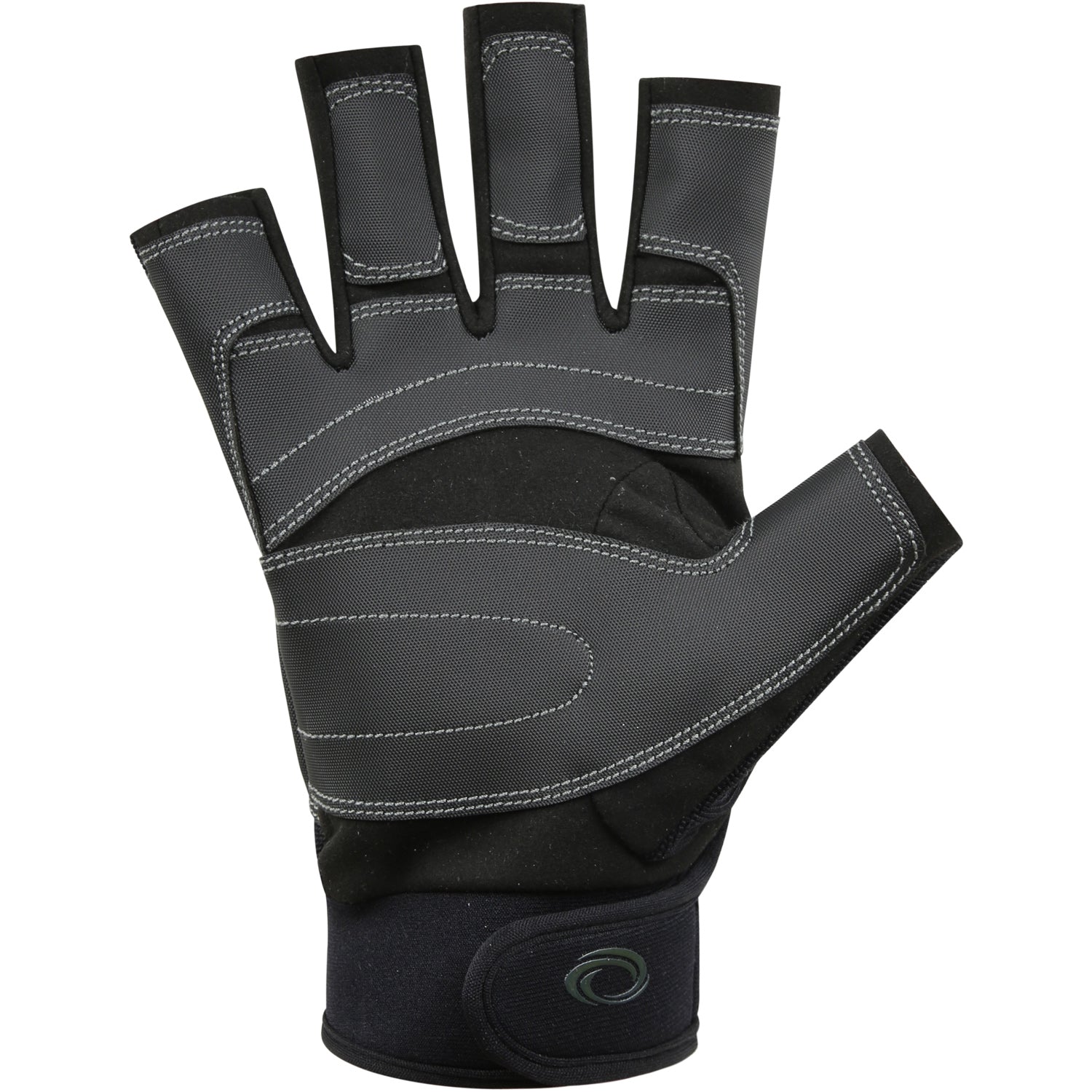  Typhoon Junior Raceline 2.0 Full Finger Sailing Gloves - Black