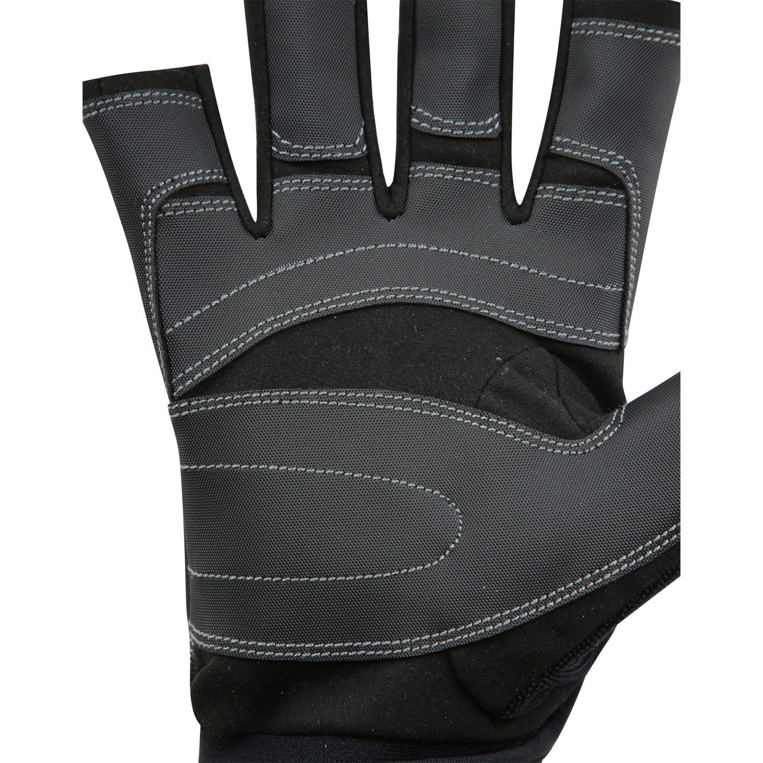  Typhoon Junior Raceline 2.0 Half Finger Sailing Gloves - Black