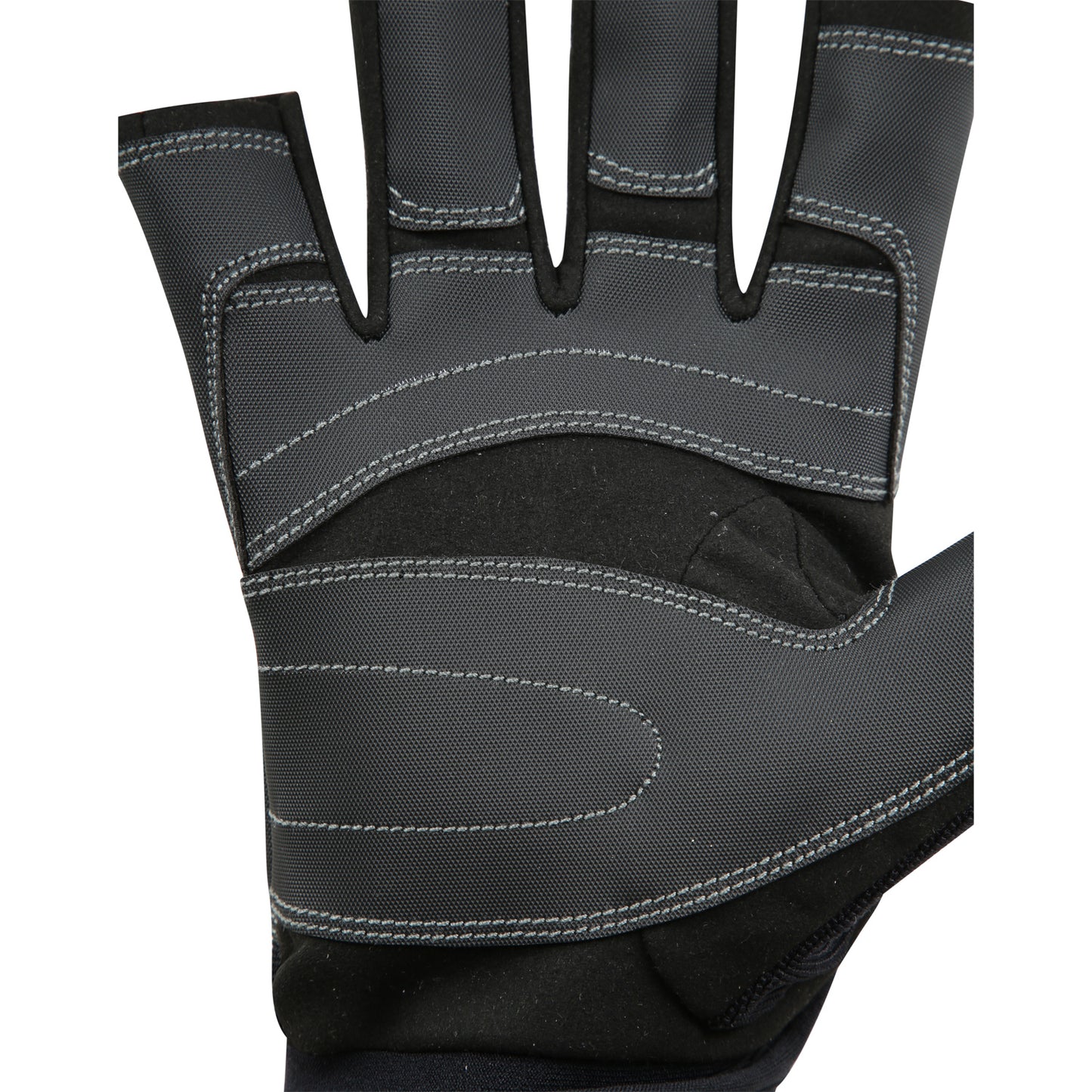  Typhoon Junior Raceline 2.0 Full Finger Sailing Gloves - Black