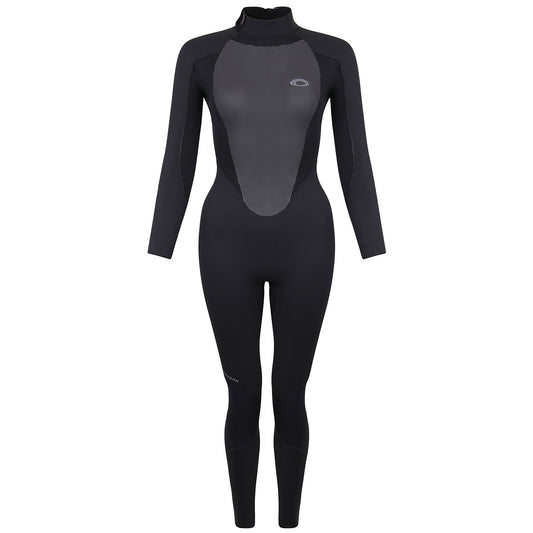  Typhoon Womens Storm5 5/4mm Backzip Wetsuit - Black